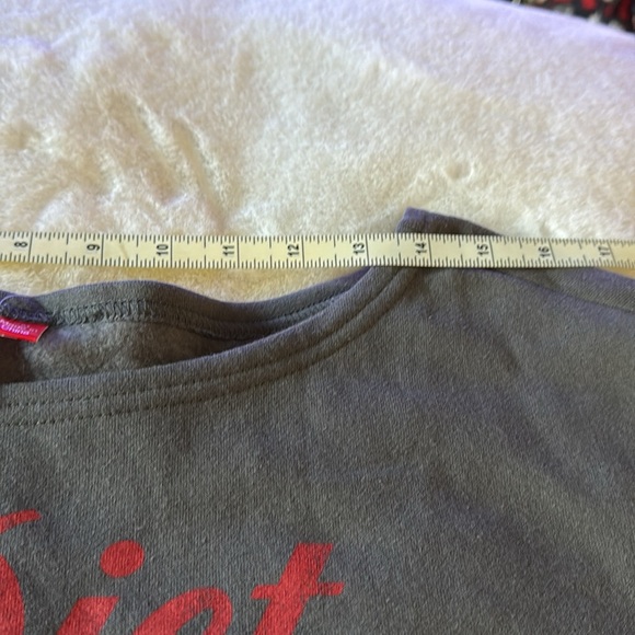 VIRAL DIET COKE BOW crop sweatshirt NEW!  🎀🎀 - Picture 7 of 11